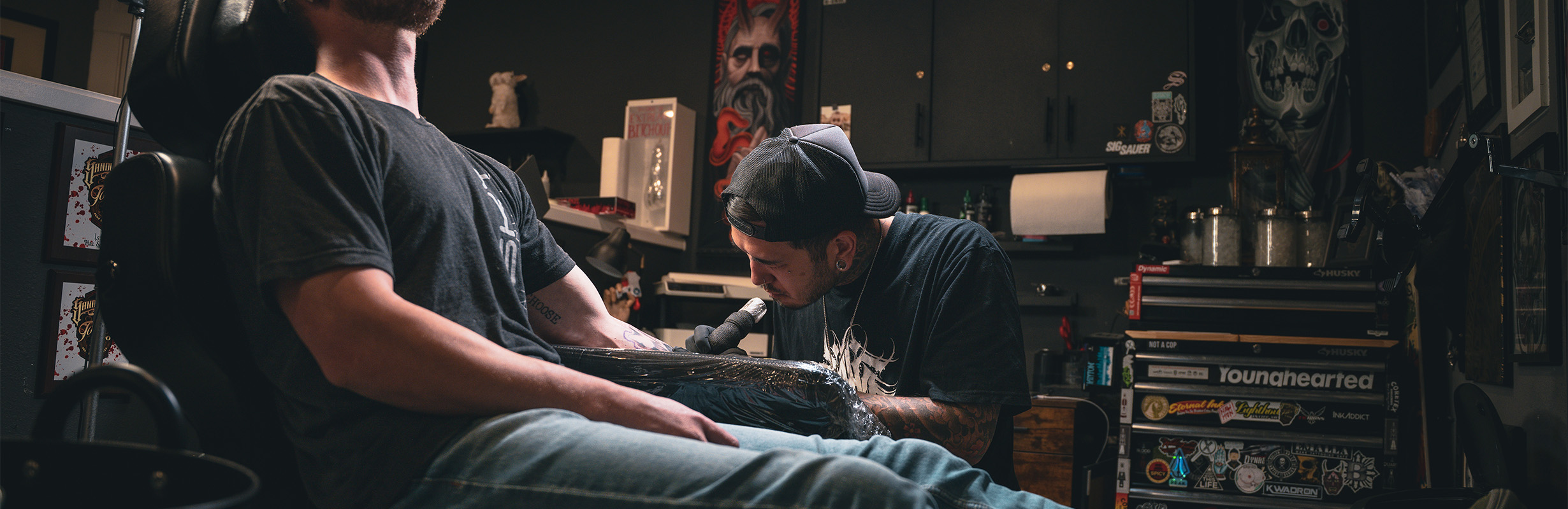 Hearts and Hands Cody Tattoos