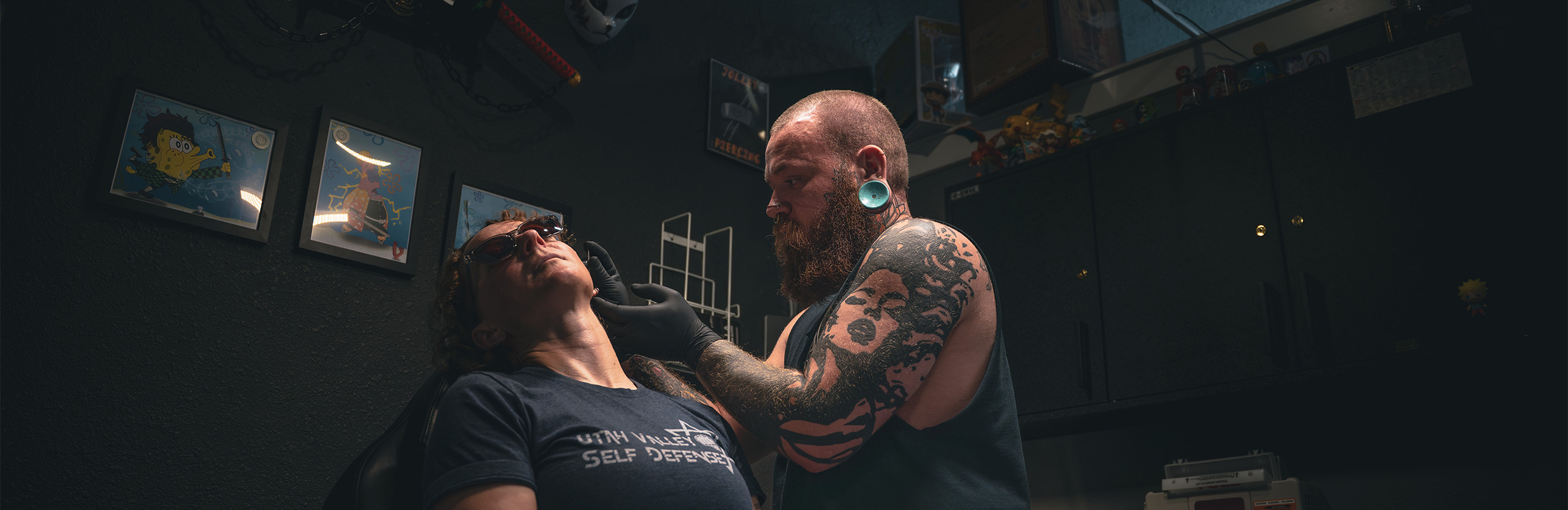 Gavin Hearts and Hands Piercing