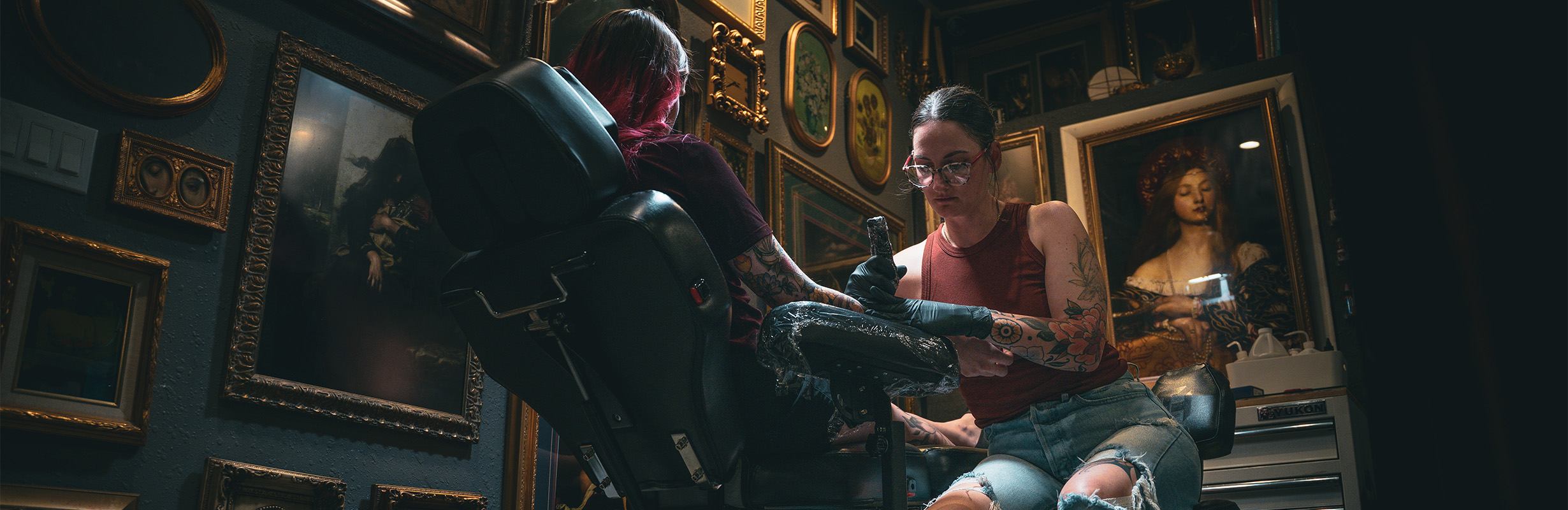 Hearts and Hands Tattoos by Robin